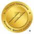 Digital gold medal that says The Joint Commission National Quality Approval